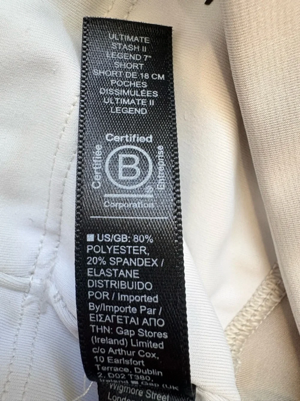 ATHLETA x Allyson Felix Ultimate Stash II Legend 7” Bike Shorts Small Pockets - Picture 4 of 8